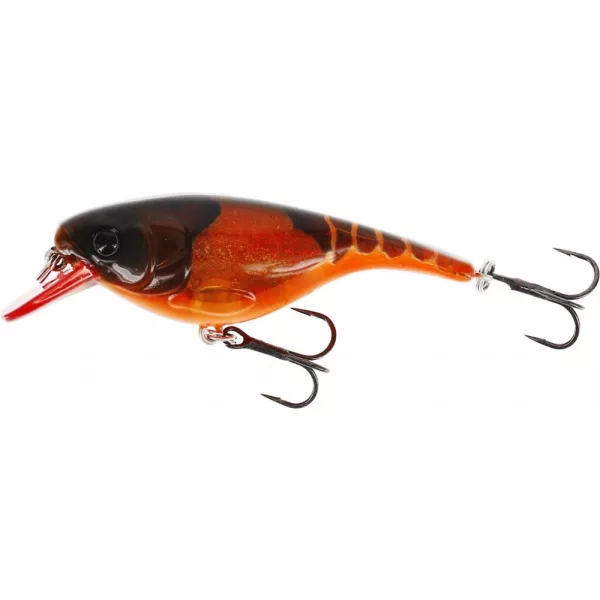WESTIN BabyBite SR Crankbait 6,5cm 12g Schwimmend 3D Fire Craw Wobbler