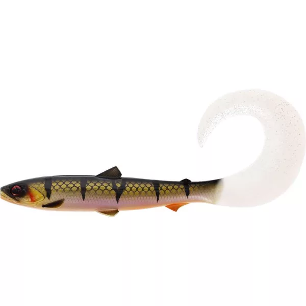 WESTIN BullTeez Curltail 10cm 6g Bling Perch 2 Stück Gummiköder