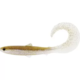  WESTIN BullTeez Curltail 10cm 6g Pearl Sand 2 Stk. Plastikköder