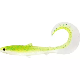   WESTIN BullTeez Curltail 10cm 6g Sparkling Chartreuse 2 Stk. Plastikköder