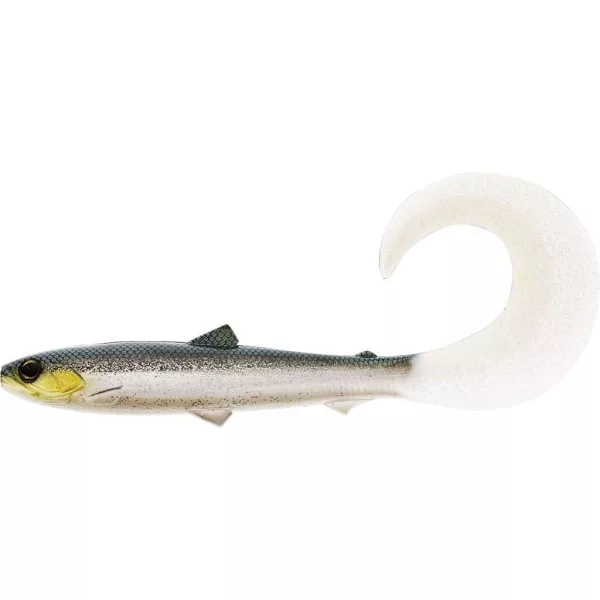 WESTIN BullTeez Curltail 10cm 6g Headlight Box mit 60 Stk. Plastikköder