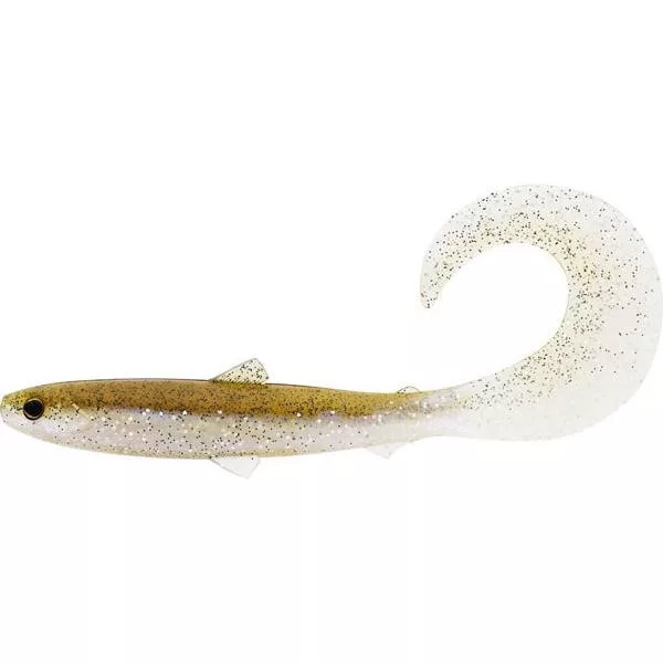 WESTIN BullTeez Curltail 8cm 3g Pearl Sand Box mit 60pcs Kunstköder
