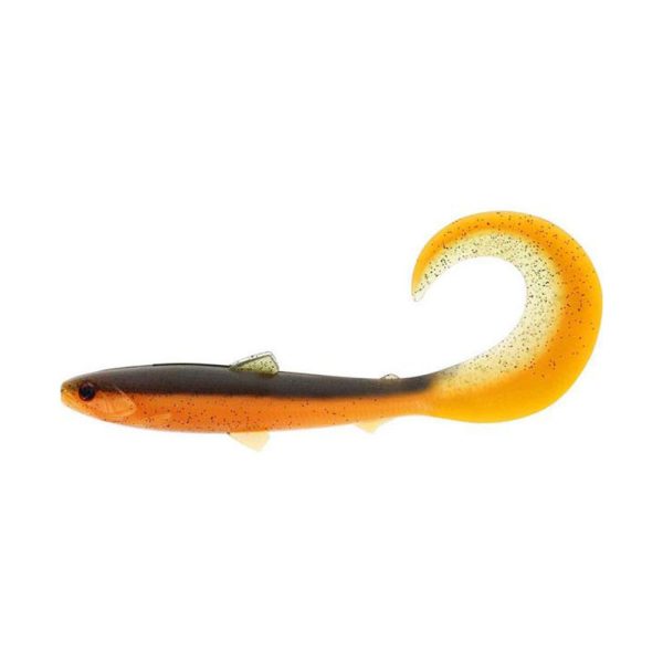 WESTIN BullTeez Curltail 14cm 15g UV Craw Box mit 35 Stück Plastikköder
