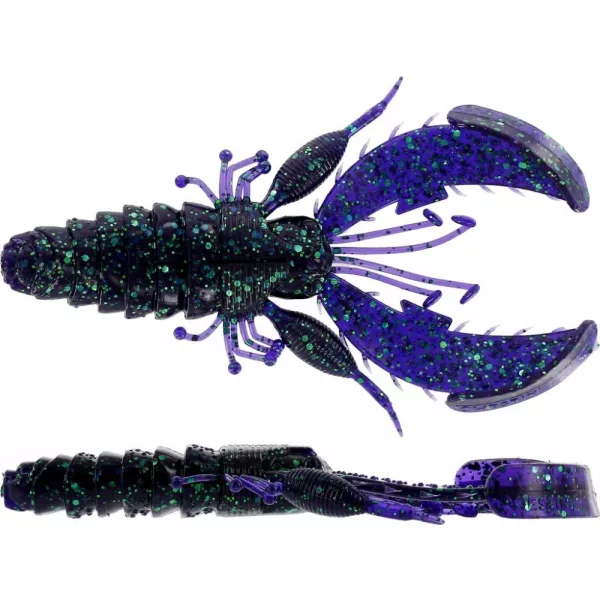 WESTIN CreCraw Creaturebait 10cm 12g Junebug 4 Stück Plastikköder