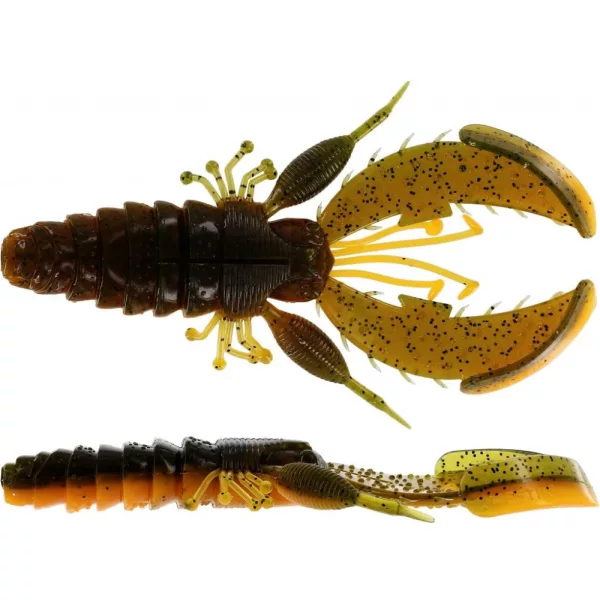 WESTIN CreCraw Creaturebait 6,5cm 4g UV Craw 6 Stück Kunststoffköder