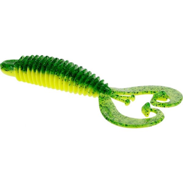 WESTIN RingCraw Curltail 9cm 6g Fireflash 5 Stk. Plastik-Kunstköder