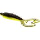 WESTIN RingCraw Curltail 9cm 6g Black/Chartreuse 5 Stk. Plastik-Kunstköder