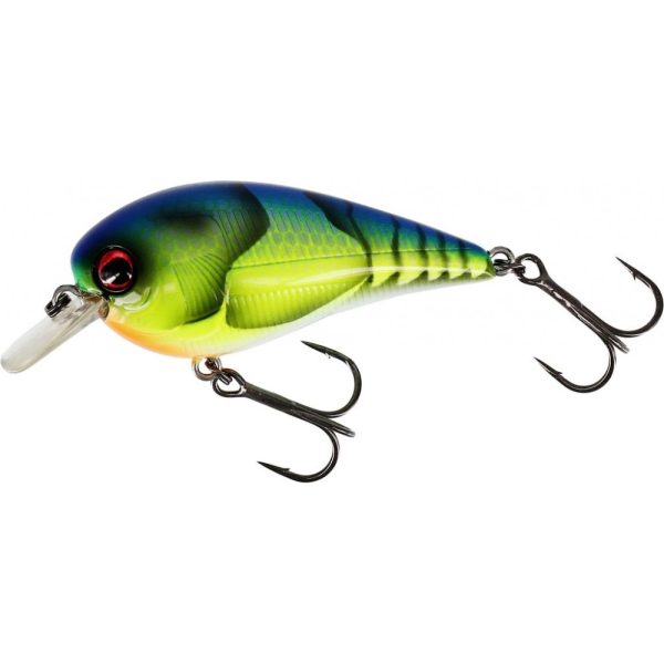 WESTIN BassBite 2.5 Squarebill 7cm 16g Schwimmend Chart. Blue Craw Wobbler