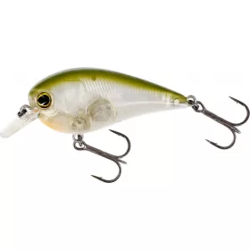   WESTIN BassBite 1.5 Squarebill 6cm 13g Schwimmend Clear Olive Wobbler