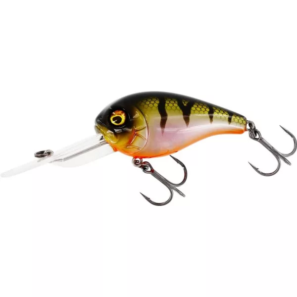 WESTIN MegaBite DR Crankbait 6cm 19g schwimmend Bling Barsch Wobbler