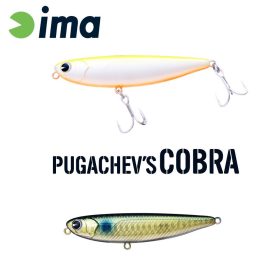 Ima Pugachevs Cobra 90 9cm 12gr 209 Gold Mullet Wobbler