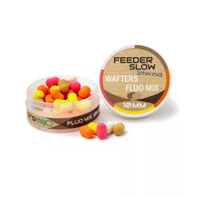 Promix Feeder Slow Sinking Wafters Fluo Mix 10mm Wafter 20gr