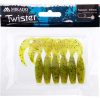 Mikado Twister 64mm Chartreuse Pepper Gummiköder 6 Stk
