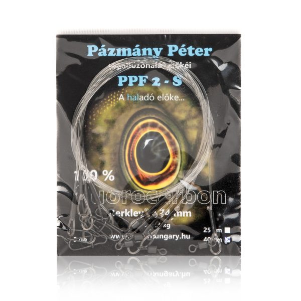 Pázmány Péter Berkley 100% Fluorocarbon Spinnvorfach 0,74mm 40cm