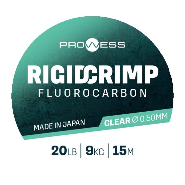 Prowess Rigid Crimp Fluorocarbon 0,60mm 15m Fluorocarbon Vorfachschnur