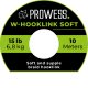 Prowess W-Hooklink Soft Braid 10m 25lb Grün Geflochtene Vorfachschnur
