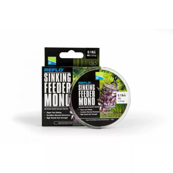 Preston Sinking Feeder Mono 0,28mm Hauptschnur