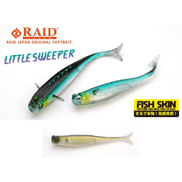Raid Little Sweeper Fish Skin 7,6cm 079 The Bait Gummifisch 7 Stk.