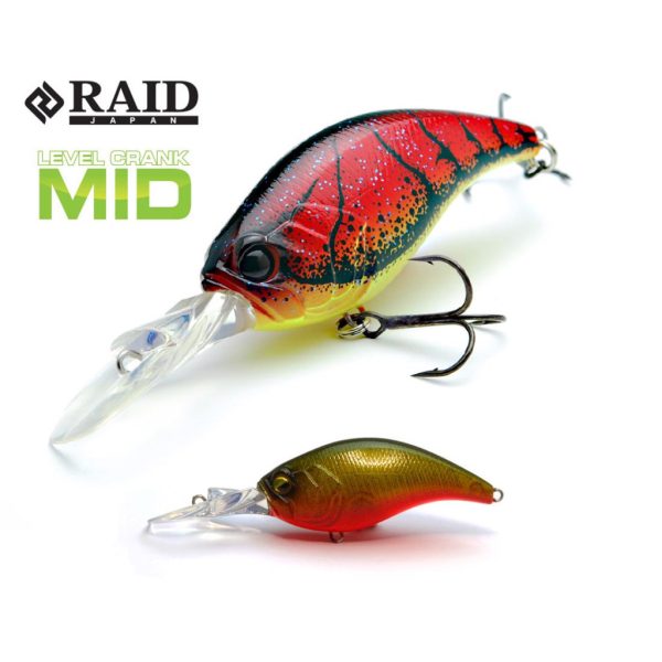 Raid Level Crank Mid 5,9cm 10,5gr 023 Orepan Wobbler