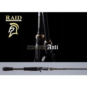   Raid Gladiator Anti Cast GA610MC Joker 2,08m 7-14gr 1-teilige Casting Spinnrute