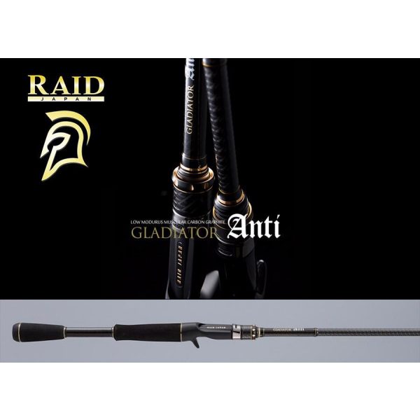 Raid Gladiator Anti Cast GA610MHC Baltoro 2,08m 8,7-28gr 1-teilige Casting Spinnrute