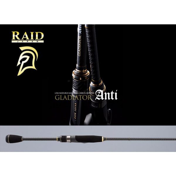 Raid Gladiator Anti GA-63LS Defender 1,90m 1,7-7gr 1-teilige Spinnrute