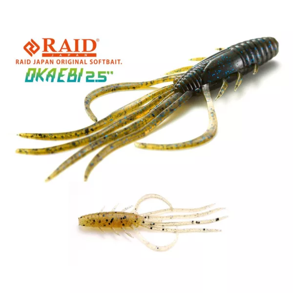 Raid Oka Ebi 6,3cm 032 Tenaga Ebi Plastikköder 8 St.