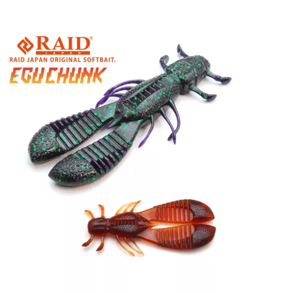 Raid Egu Chunk 8,9cm 059 Co Zari Käferimitation 6Stk