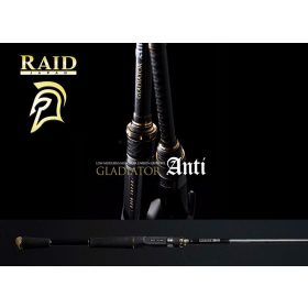   Raid Gladiator Anti Cast GA-72HC King Heavy 2,18m 10,5-42gr 2-teilige Casting Spinnrute