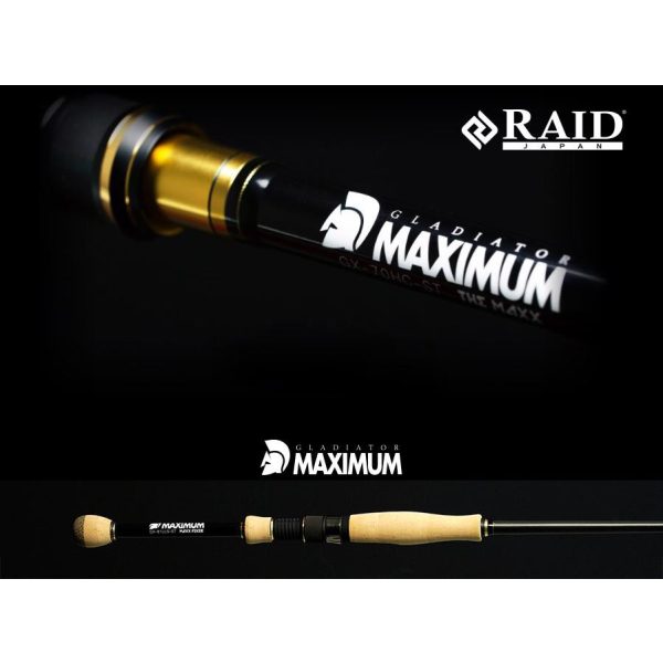 Raid Maximum GX-61ULS-ST Maxx Fixer 1,85m 5,3gr 1-teilige Spinnrute