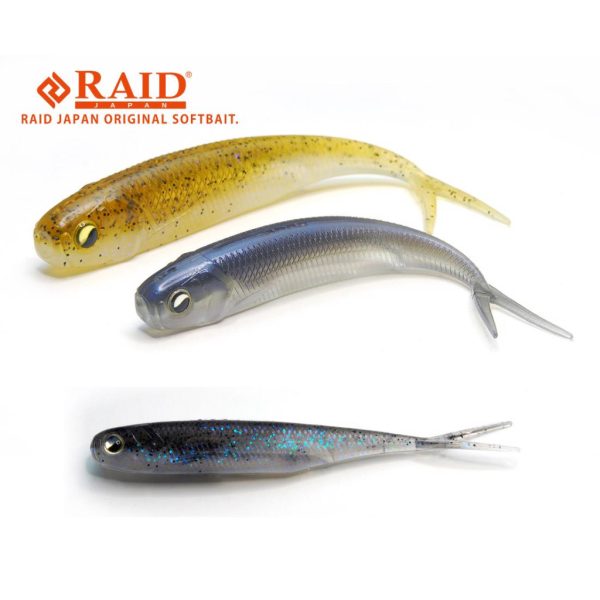 Raid Fish Roller 8,9cm 063 Cosme Shad Gummifisch 7 Stk.