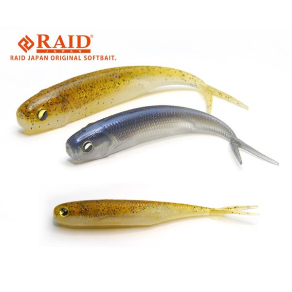 Raid Fish Roller 8,9cm 064 Sand Fish Gummifisch 7 Stk.
