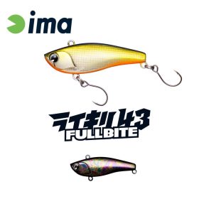   Ima Raikiri 43 Fullbite 4,3cm 2,5gr 009 Titanium Black Wobbler