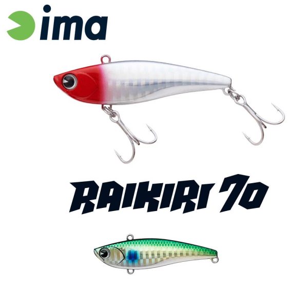 Ima Raikiri Vibration 70 7cm 15gr 005 Gold Mullet Wobbler