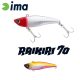 Ima Raikiri Vibration 70 7cm 15gr 012 Pink & Pink Wobbler