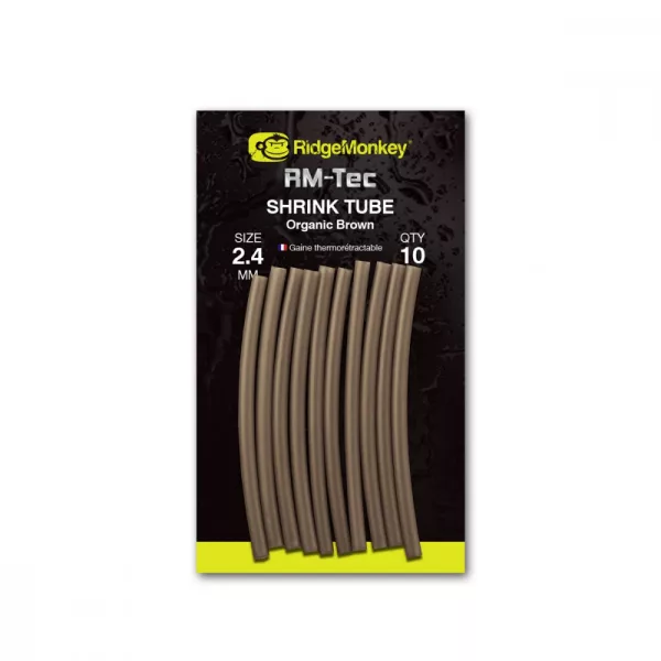 Ridgemonkey Rm-Tec Shrink Tube Organic Brown 2,4Mm Schrumpfschlauch