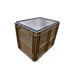 ROK Aufbewahrungsbox-Set mit Deckel 40x30x32cm Grün