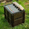 ROK Aufbewahrungsbox-Set mit Deckel 40x30x32cm Grün