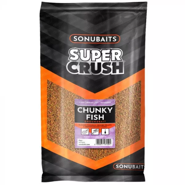 Sonubaits Chunky Fish Supercrush 2kg - (S0770022) Futtermittel