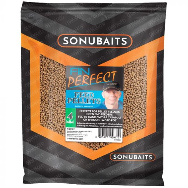 Sonubaits Fin Perfect Feed 650g - 4mm (S0790003) Futterpellet Futterpellet