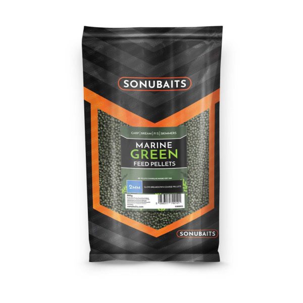 Sonubaits Marine Green Feed 2mm Futterpellets 900gr