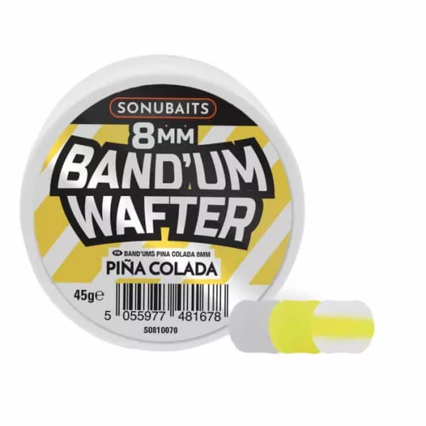 Sonubaits Bandum Wafters - 8mm Pineapple & Coconut (S0810070) Wafters Hakenköder