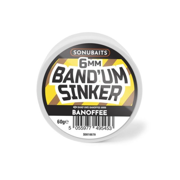 Sonubaits Bandum Sinkers Banoffee - 6mm (S0810079) Dumbell