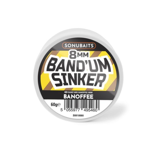 Sonubaits Bandum Sinkers Banoffee - 8mm (S0810080) Dumbell