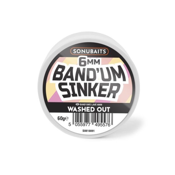 Sonubaits Bandum Sinkers Washed Out - 6mm (S0810091) Dumbell