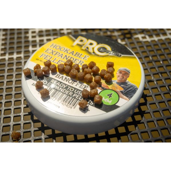 Sonubaits Pro Hakenfertig Expander Pellet Banoffee 4mm Expander Pellet 100gr