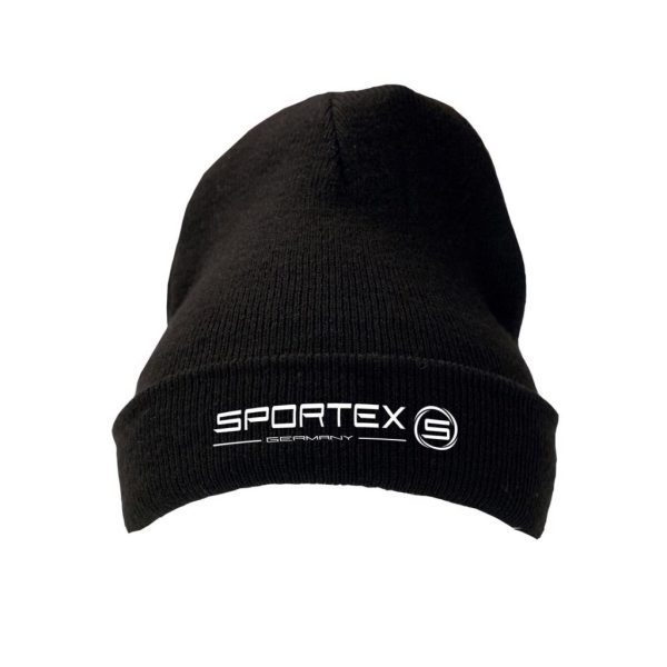 Sportex Beanie Hat Black Wintermütze