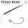 Sakura - TEXAS HEAD 10G / Haken 2/0 X 3 - Jigkopf