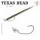Sakura - TEXAS HEAD 7G / Haken #1/0 X 3 - Jigkopf