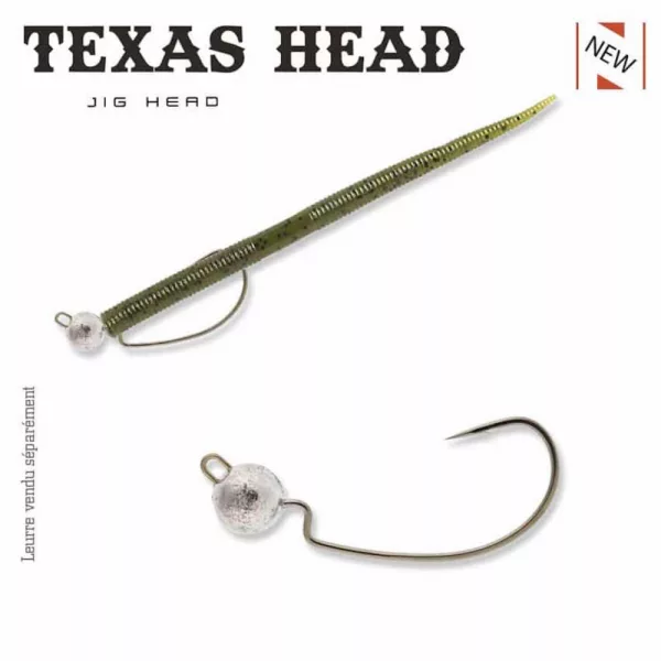 Sakura - TEXAS HEAD 7G / Haken #1/0 X 3 - Jigkopf
